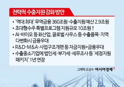 [2025 경제정책]'역대 최대' 무역금융·수출금융지원…수출 증가세 유지에 총력