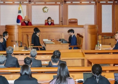 [포토] 윤석열 대통령 탄핵 심판 첫 변론준비기일 진행