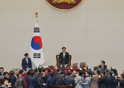 日언론, 韓 권한대행 탄핵안 가결에…"한국 행정당국 혼란"