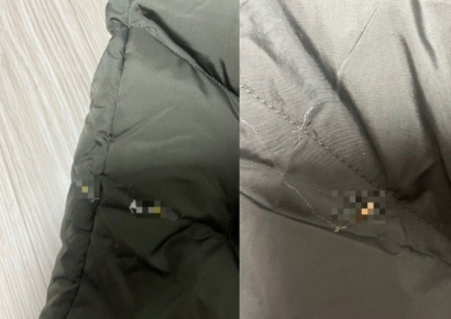 중고로 산 패딩에 애벌레 '득실'…환불 못 받아 '어떡합니까'