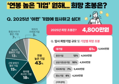 "공무원 하느니 중견기업 갈래요"…'연봉' 높은 기업 선호하는 Z세대