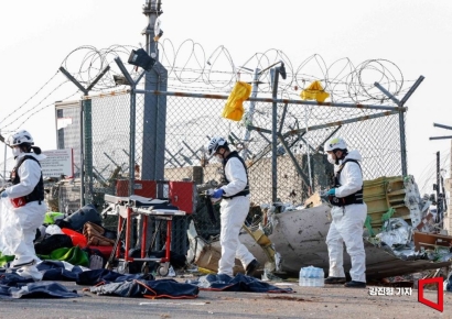 [포토] 처참한 무안공항 사고현장