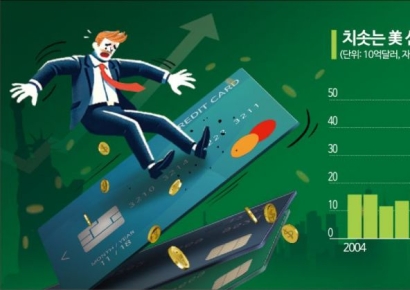 美지표는 견조한데…신용카드 디폴트, 14년 만에 최고