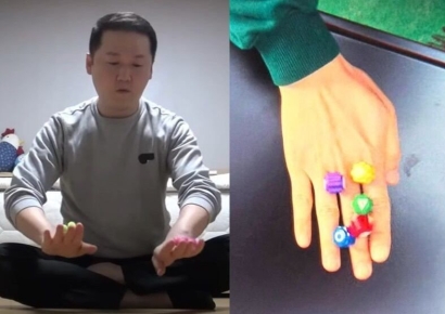 "내 생애 이런 일이 생기다니" 오징어게임2에 나온 '공기놀이 달인'