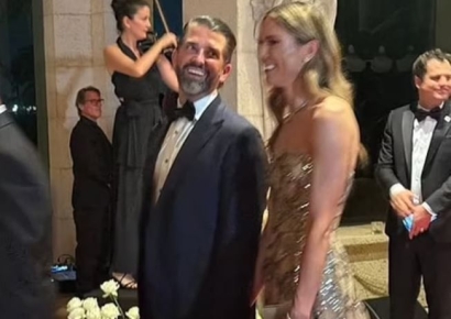 트럼프 장남 8살 연하 새 연인은 금수저 모델