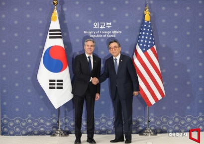 [포토] 기념촬영하는 한미 외교장관