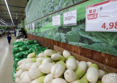 [포토] 설 앞두고 배추-무 가격 급등