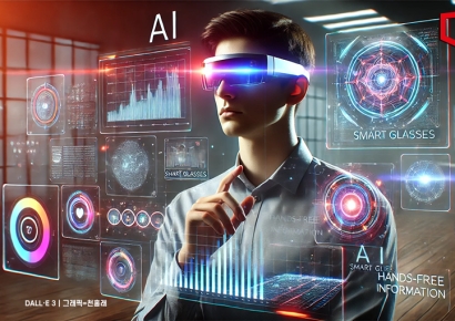 CES 2025서 화두된 'AI 스마트 안경'…두 손 안써도 정보 확인 