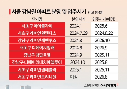"당첨되자마자 입주"…강남 신축의 비밀