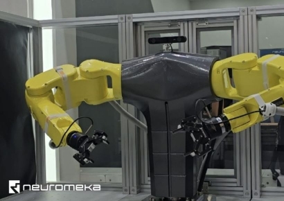 [특징주]사람을 베끼는 'AI 로봇'…뉴로메카, 레인보우·두산로보 넘본다 