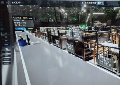 [르포]"가상공간서 공장 운영 미리보기"…현대차그룹의 등대공장, 기아 광명 이보플랜트