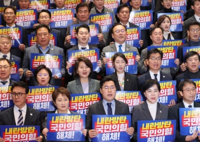 "국민의힘도 망하게 될 것"…민주당, 쌍특검법 재투표 부결에 분노