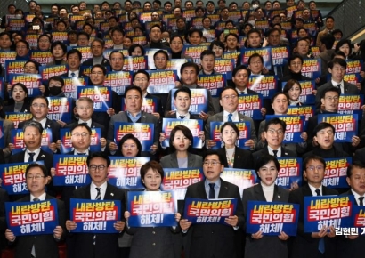 민주 "제3자 추천 방식 내란 특검법 9일 재발의"