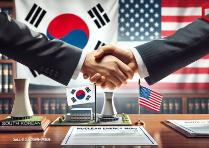 '한미 원자력 수출·협력 MOU' 정식서명…"글로벌 시장서 협력 촉진 기대"
