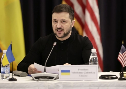 젤렌스키, 서방에 파병 요구…"북한군 4000명 사상"