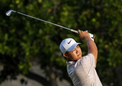 김주형, 올해 첫 대회 첫날 2언더파 출발