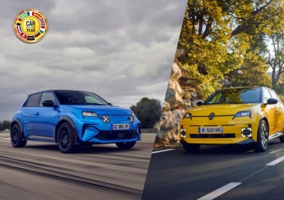 유럽 올해의차에 르노5 전기차