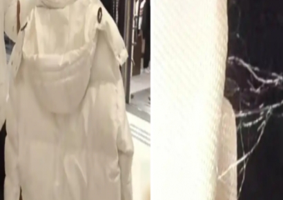 "900만원 패딩, 나흘만에 보풀 일어" 항의…中 명품매장 "지극히 정상"