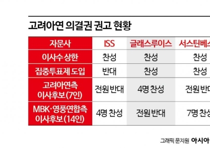 양대 의결권 자문사는 정했다…예측불허로 가는 고려아연 주총