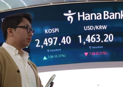 코스피, 기관 '팔자'에 2500선 반납