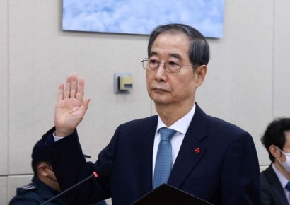 국민의힘 "990억 경상흑자가 걱정거리된 상황…헌재, 한덕수 탄핵 각하해야"