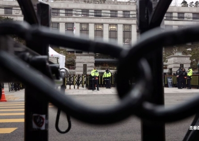 [포토] 경비 강화 된 헌법재판소 앞