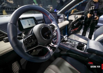 [포토] BYD 아토3 실내 공개