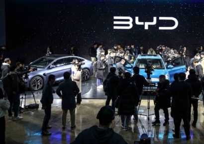 [포토] 중국 전기차 'BYD'에 쏠린 관심