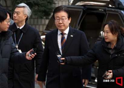[포토] 공판 출석하는 이재명 대표