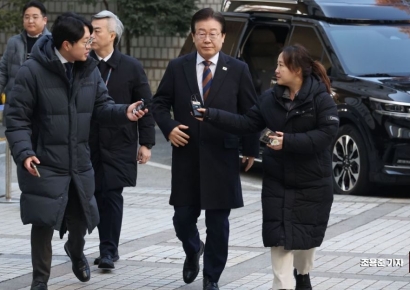 [포토] 이재명 대표, 대장동 공판 출석