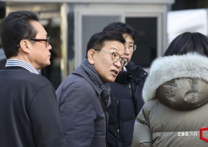 [포토] 윤석열 대통령측 석동현 변호사