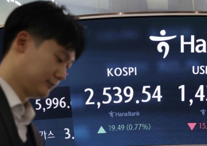 트럼프 사인에 웃다울다…코스피·코스닥 하락 마감