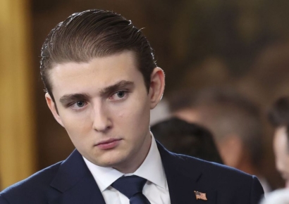 "미래의 대통령, 아버지보다 잘 할 것"…인기폭발한 트럼프 막내아들