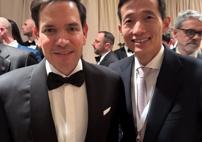 한화 김동관, 美 트럼프 취임식서 외교사절 '광폭행보'…주요 각료 만나