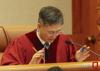 [포토] 선고하는 문형배 헌법재판소장