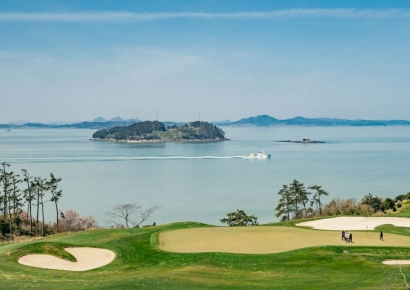 해남 파인비치, 양잔디 코스를 마지막으로 즐기세요