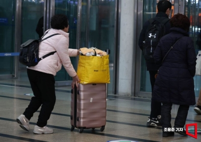 [포토] 서울로 올라온 역귀성객