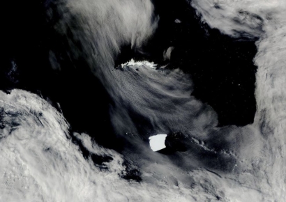 펭귄·물개 어쩌나…'서울 6.61배' 세계 최대 빙산, 섬과 충돌 우려