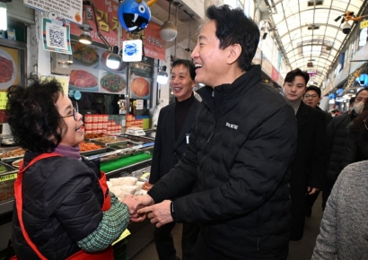 오세훈, 조기대선 출마 시사…"선거 본격화하면 지지율 오를 것"