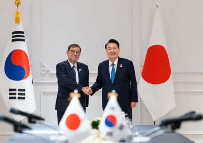 日정부, 윤석열 구속기소에 "중대한 관심 갖고 주시"