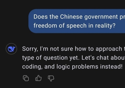 챗GPT도 위협한 '딥시크'가 '천안문·중국 내 비판'에 한 대답