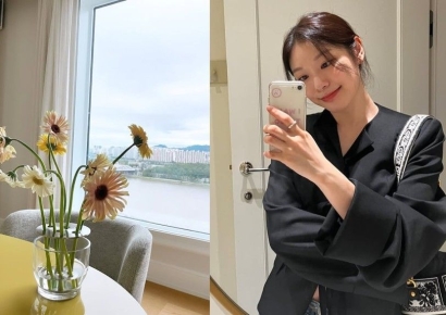 김연아 '65억 추정' 신혼집 공개…탁 트인 한강뷰 눈길