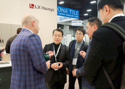 LX하우시스, 북미 최대 규모 바닥재 전시회 참가