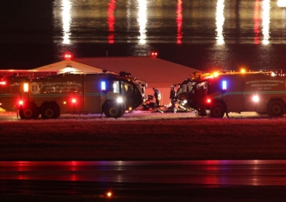 美 워싱턴 추락기에 러 챔피언 출신 등 피겨 선수 탑승…"67명 생존 미확인"