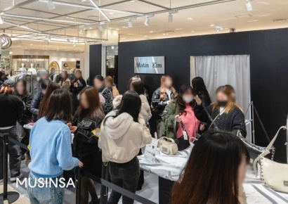 일주일만에 6억원어치 팔렸다…일본 여심 훔친 마뗑킴 팝업 