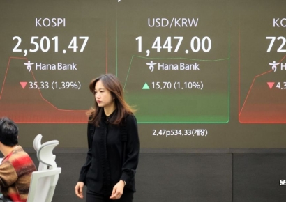 연휴 후 한국 증시, 반도체주 '딥시크 쇼크'