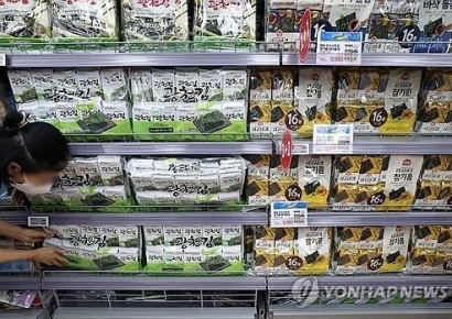 작년 4분기 맛김 가격 24% 뛰었다…고추장·참기름·케첩도↑