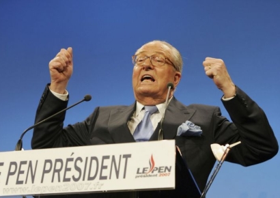 佛 극우 상징 장마리 르펜, 사망 3주 만에 무덤 훼손