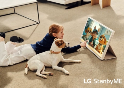 'LG 대히트작' 4년 만에 돌아왔다…대왕 태블릿PC로 변신 가능 '스탠바이미2'