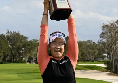 개막전 우승자 김아림, 세계랭킹 55위→35위